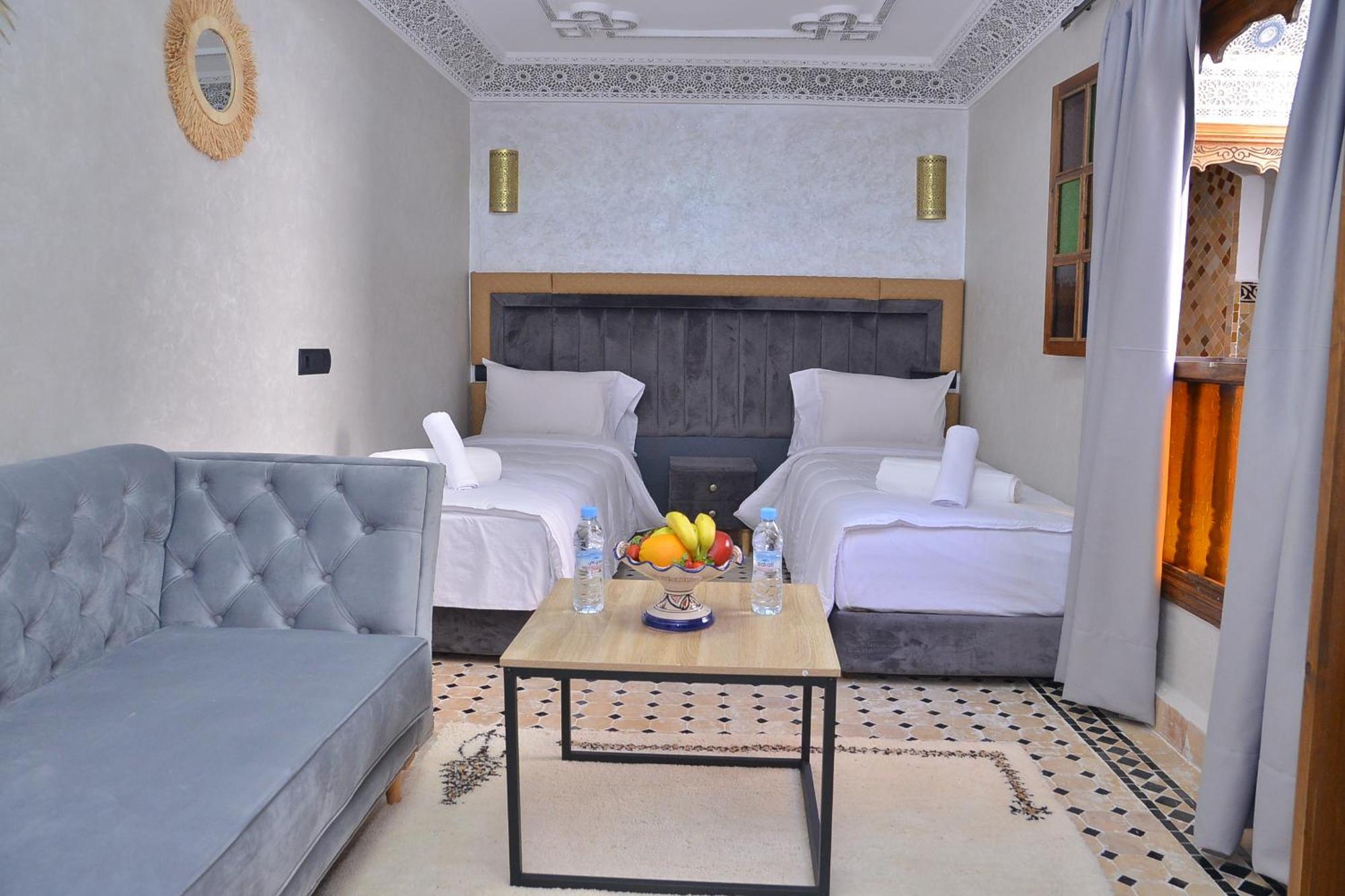 Riad Diamant Bleu Fez Buitenkant foto
