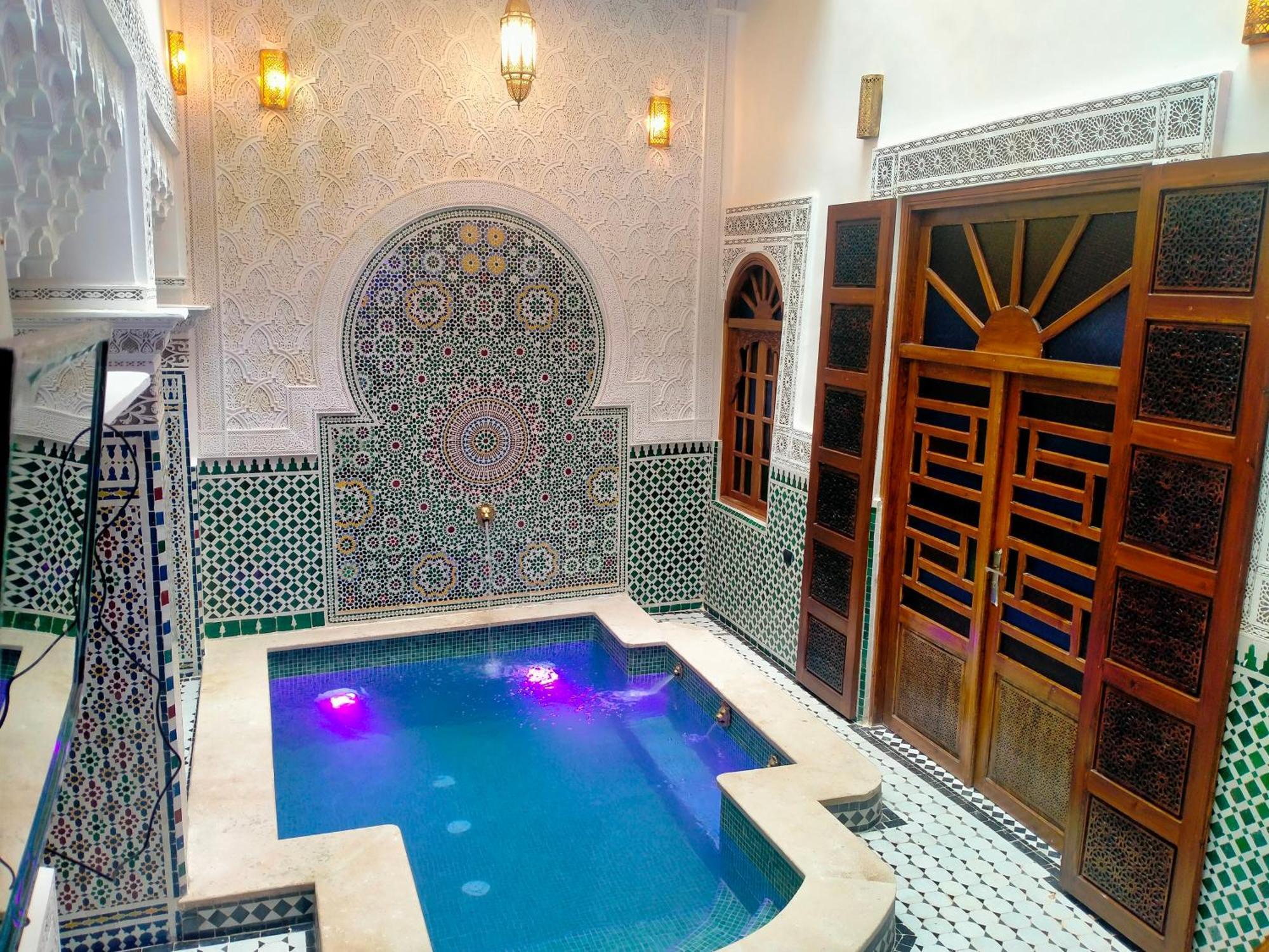 Riad Diamant Bleu Fez Buitenkant foto
