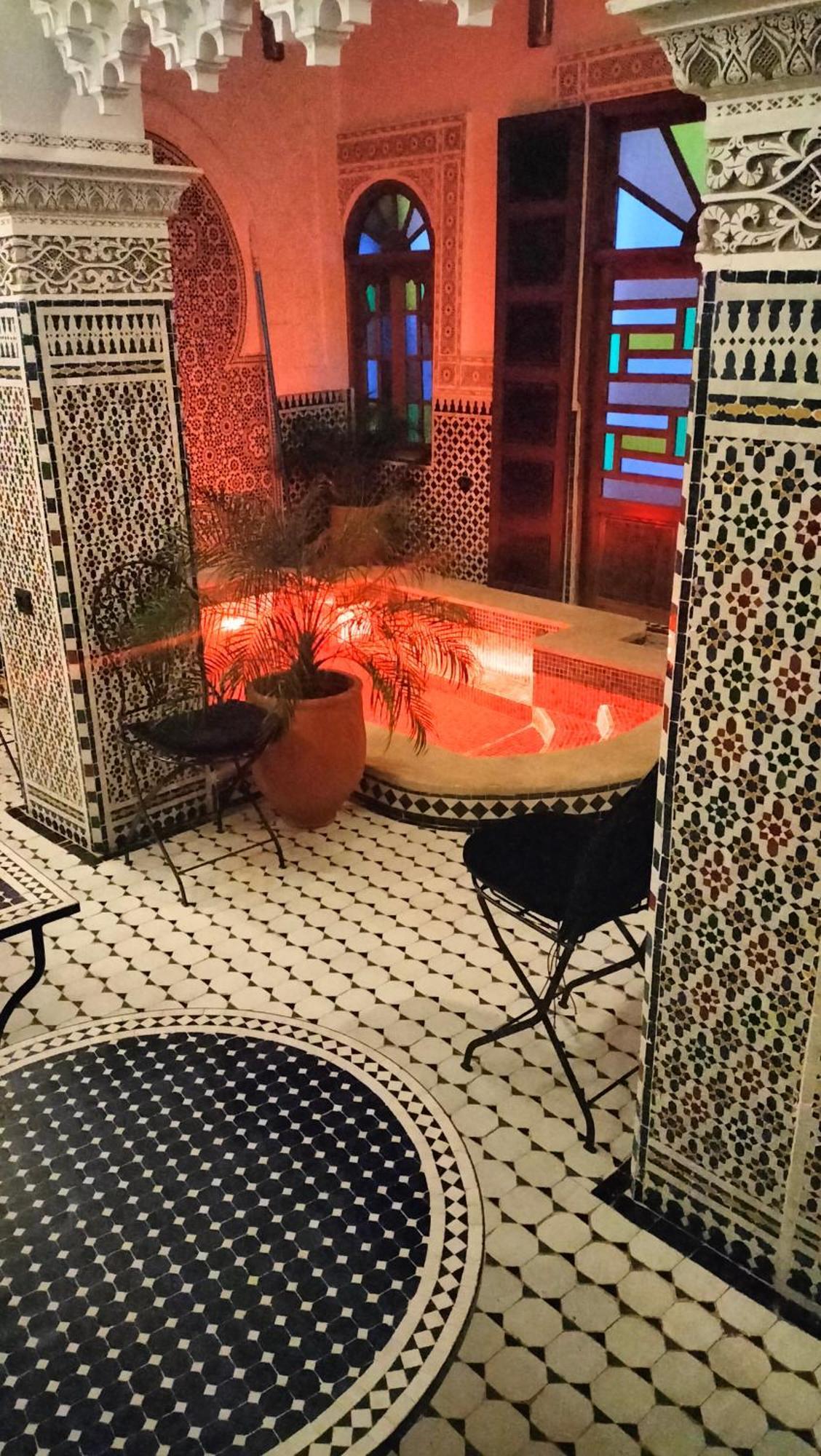 Riad Diamant Bleu Fez Buitenkant foto
